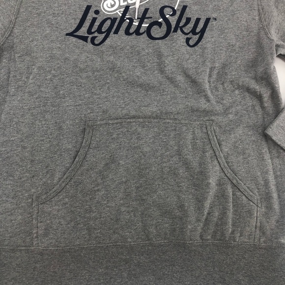 NEW! Blue Moon Heather Grey Hoodie - Multiple Sizes - Picture 4 of 5